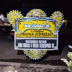 bunga papan turut berduka cita yans florist