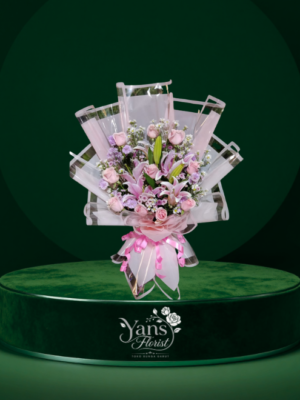 Hand Bouquet Pink