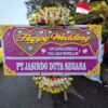 Bunga papan happy wedding bandung