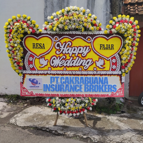 bunga-papan-nikahan bunga papan nikahan garut