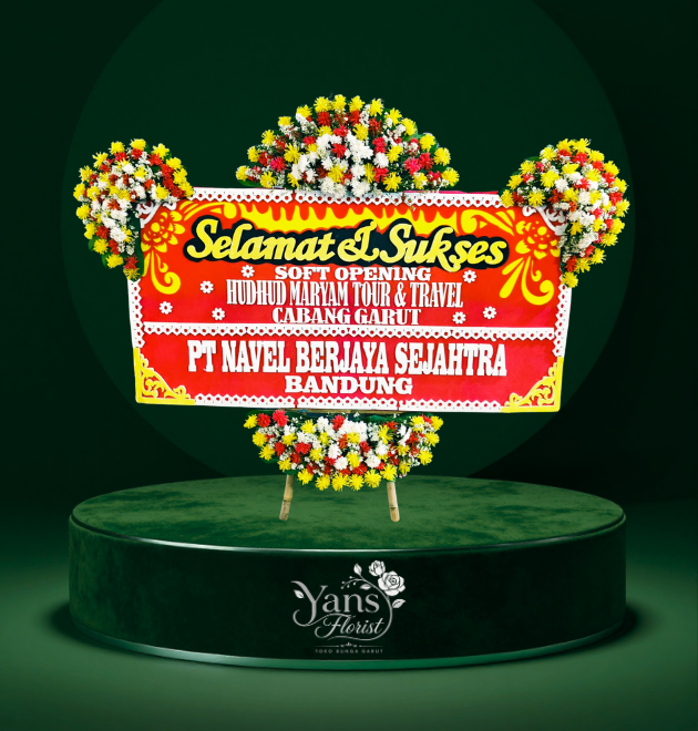 Bunga Papan Selamat dan Sukses bandung Yans Florist