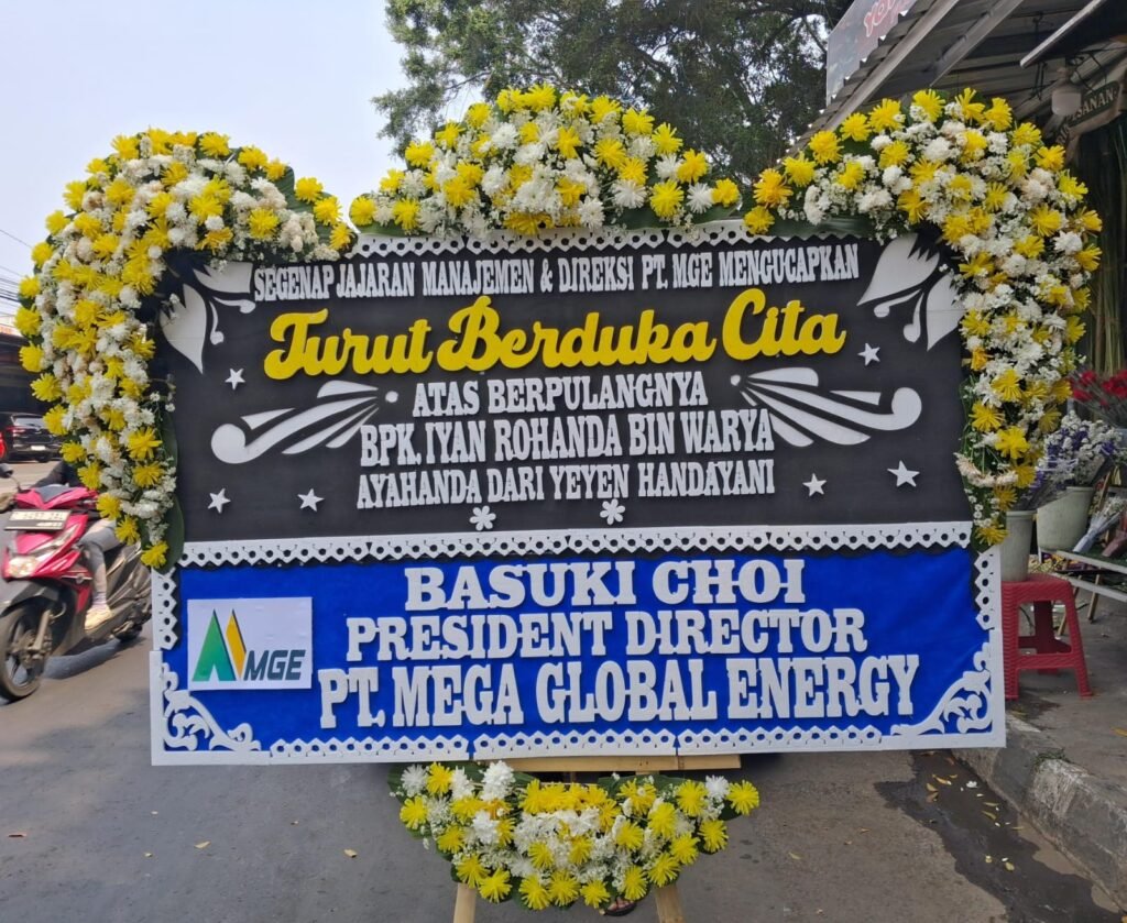 Bunga papan tarogong kaler yansflorist 
