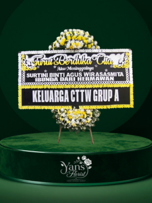 Fresh Flower Garut - Karangan Bunga Duka Cita Yans Florist Karangan Bunga Papan Duka Cita Fresh Flower Garut segar untuk belasungkawa dari Yans Florist