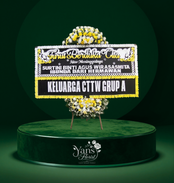 Fresh Flower Garut - Karangan Bunga Duka Cita Yans Florist Karangan Bunga Papan Duka Cita Fresh Flower Garut segar untuk belasungkawa dari Yans Florist