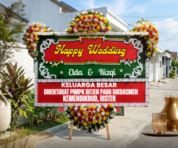 Toko bunga Bayongbong Garut dari Yans Florist dengan karangan bunga segar dan elegan
