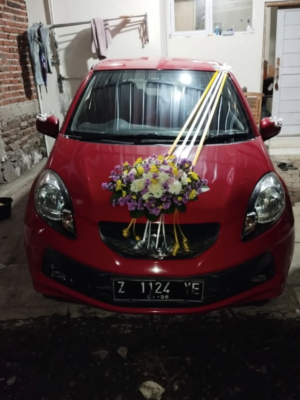 bunga mobil untuk pernikahan