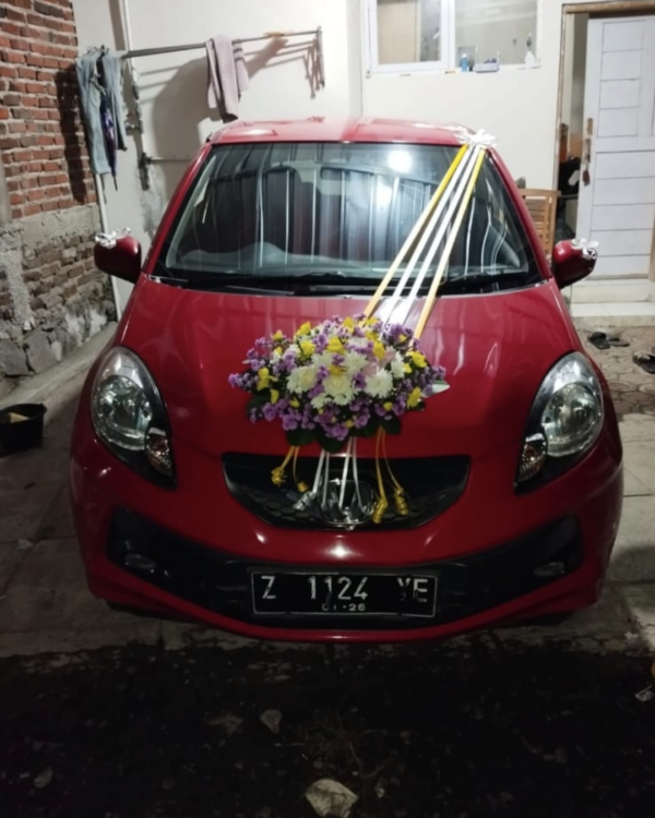 bunga mobil untuk pernikahan