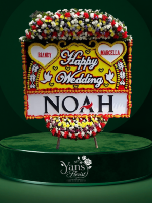 bunga-papan-happy-wedding-cibunar-tarogong-kidul Bunga Papan Happy Wedding BESAR