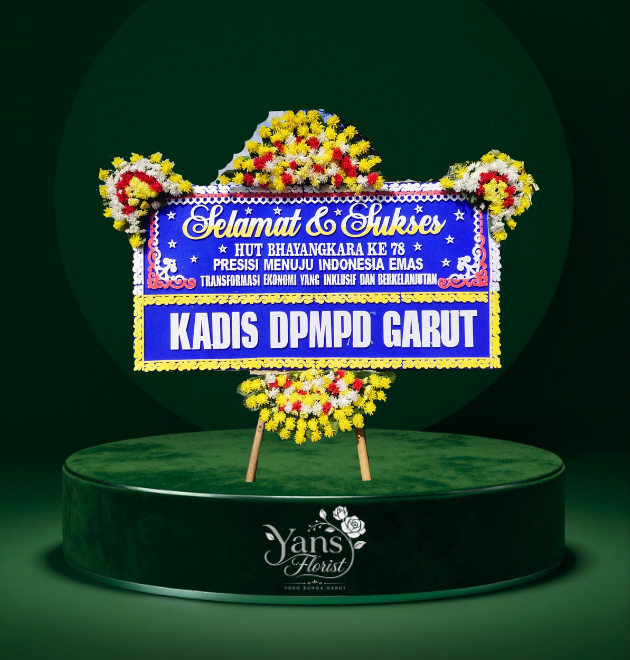Bunga Papan Selamat & Sukses Linggamukti