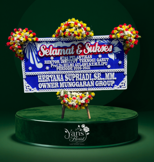 Bunga Papan Selamat dan Sukses Banyuresmi