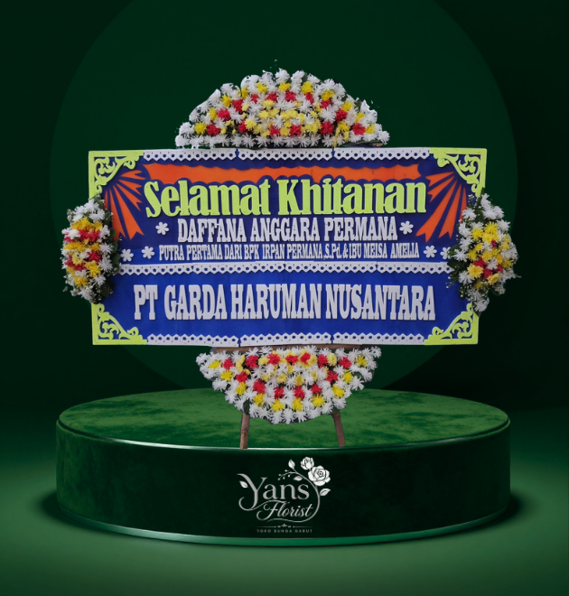Bunga Papan Selamat Khitanan Tasikmalaya