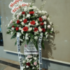 Standing Flower Happy Wedding