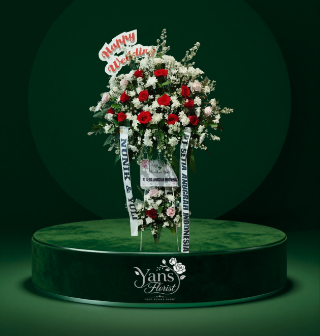 standing flower tasikmalaya yans florist